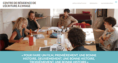 Desktop Screenshot of ecritureimage.fr